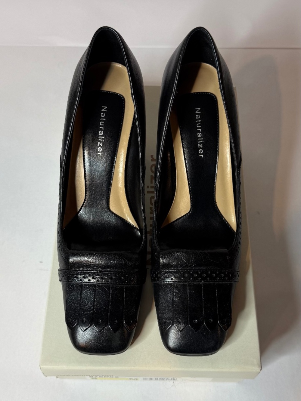 Naturalizer - Scottie Black Leather